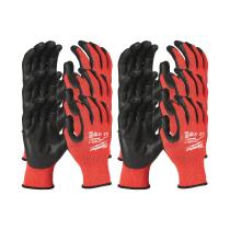 Milwaukee 4932471619 - GUANTES ANTICORTE NITRILO NIVEL C - L / 9 - PACK DE 12 PARES