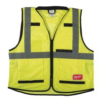 Milwaukee 4932471895 - CHALECO ALTA VISIBILIDAD PREMIUM AMARILLO - S / M - 1 UD