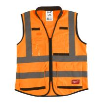 Milwaukee 4932471899 - CHALECO ALTA VISIBILIDAD PREMIUM NARANJA - L / XL - 1 UD