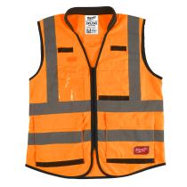 Milwaukee 4932471900 - CHALECO ALTA VISIBILIDAD PREMIUM NARANJA - XL - 1 UD