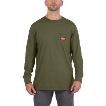 Milwaukee 4932493049 - CAMISETA DE TRABAJO DE MANGA LARGA, COLOR VERDE, M