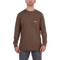 Milwaukee 4932493061 - CAMISETA DE TRABAJO DE MANGA LARGA, COLOR MARRóN, XL
