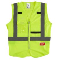 Milwaukee 493247188X - CHALECO ALTA VISIBILIDAD AMARILLO
