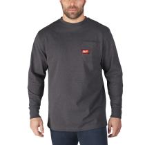 Milwaukee 493347823X - CAMISETA DE TRABAJO DE MANGA LARGA, COLOR GRIS