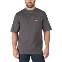 Milwaukee 493347833X - CAMISETA DE TRABAJO DE MANGA CORTA, COLOR GRIS