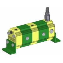 VIVOLO 9RS02C16 - DIVISOR DE CAUDAL RV-1S DE 2 CUERPOS 0,9 CM3/REV (10-105BAR)