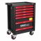 KROFT 8621 - Carro herramientas KROFtools negro de 7 cajones 160 piezas